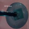 Бокал с узором голубой (00BR-001HH/blue)