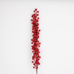 Декоративна гілка "Ягідна вежа", 90 см (9256-026)