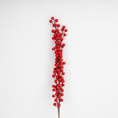 Декоративна гілка "Ягідний штрих", 80 см (9256-027)