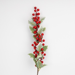 Декоративна гілка "Класичні ягоди", 75 см (9256-031)