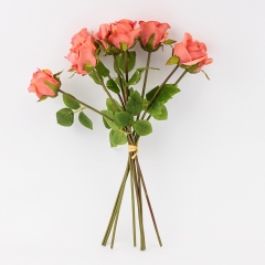 Букет роз, 8 бутонов, темно-розовый, 48 см (9259-055)