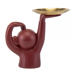 Кавовий столик "Monkey" 25 см, червоний (8924-006)