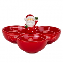УЦІНКА Піала "Санта Клаус", 23*12 см (Тріщина,заводський брак) (00BR-6021-001/1)