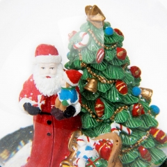 УЦІНКА Сніжна куля "Вірш для Діда Мороза" (бульбашки повітря) (6016-009)