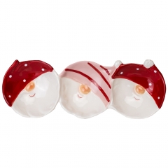 УЦІНКА Піала "Веселі гноми", 27*10*4,5 см (Дефект фарбування,недокрас) (00BR-6021-011/1)