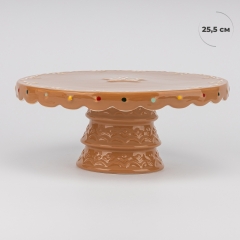 Подставка для торта "Новогодний пряник", 25,5 см (6036-001)