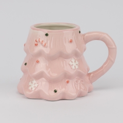 Кружка "Рожева ялинка", 400 мл (6036-009)