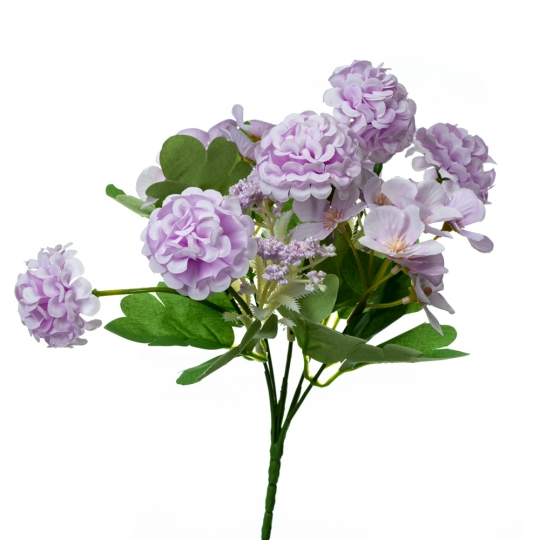 Штучний букет, бузковий (8722-029)
