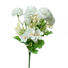 Штучний букет, білий (8722-030)