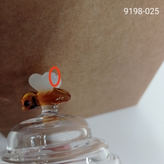 УЦІНКА Ємність для зберігання меду "Медове натхнення", 500 мл (Наплив скла на крилі бджілки) (00BR-9198-025/2)