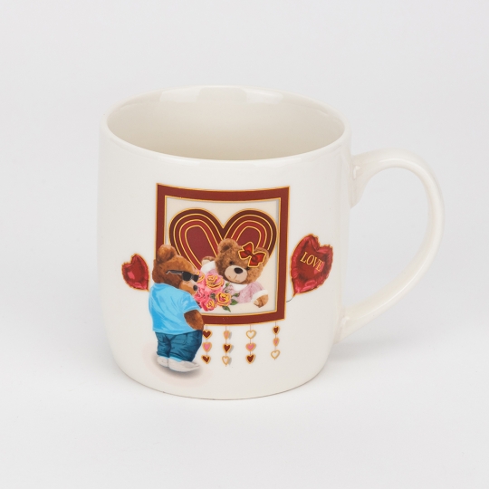 Подарунковий набір «Love»: чашка з ведмедиком, 400 мл * Рандомний вибір дизайну (19298-017)