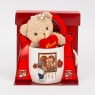 Подарунковий набір «Love»: чашка з ведмедиком, 400 мл * Рандомний вибір дизайну (19298-017)