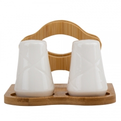 УЦІНКА Набір для спецій "Гармонія смаку", 14 см (Підставка виготовлена з тонкого та делікатного матеріалу, тому є дуже крихкою) (4004-004)