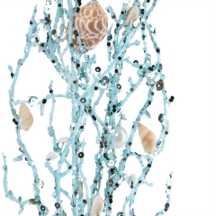 Гілочка декоративна "Морські мушлі", 86 см (6018-116)