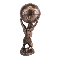 Статуетка-скринька "Атлант", 33 см (74773A4)