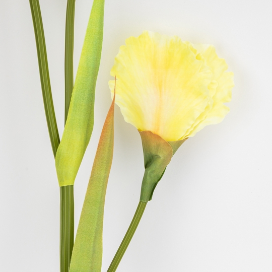 Искусственный ирис, желтый, 80 см (2026-030/yellow)