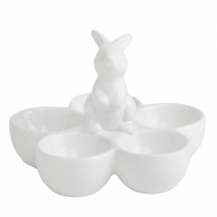 Підставка для яєць "Білі вушка", 15 см (5007-008)