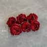 Головка пиона, бордовая, 10 см (9222-063)