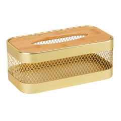 Серветниця "Модерн", золота, 13,5 * 24,5 * 10,5 см (9203-026)