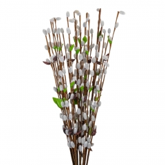 Штучна гілка верби "Котики", 65 см (9225-001)