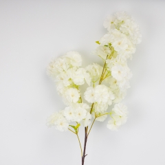 Штучна гілка "Сакура", біла, 95 см (2026-016/white)