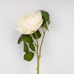 Роза пионовидная, кремовая, 61 см. (2026-018/cream)