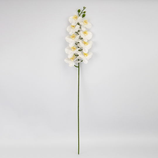 Искусственная орхидея, кремовая, 95 см (2026-021/cream) Искусственная орхидея, кремовая, 95 см (2026-021/cream)