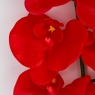 Искусственная орхидея, красная, 95 см (2026-021/red)