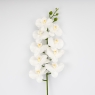 Искусственная орхидея, белая, 95 см (2026-021/white)