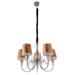 Люстра с 6 цветочными абажурами (QL011/6) (QL011/6)