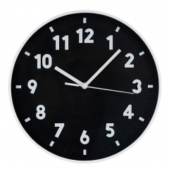 Годинник "Нічні співи", чорний, 30 см (2016-026)