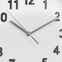 Годинник "Небесні риси", біло-срібний, 30 см (2016-027)