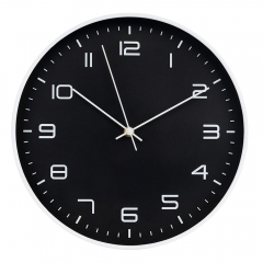 Годинник "Модус", чорно-білий, 30 см (2016-030)