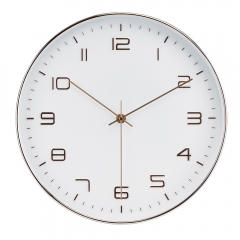 Годинник "Голден так", біло-золотий, 30 см (2016-033)