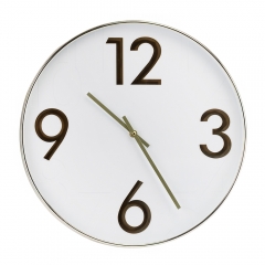 Годинник "Елегія", біло-золотий, 40 см (2016-036)