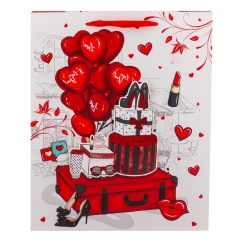 Подарунковий пакет "Любов у деталях", 26*32 см * Рандомний вибір дизайну (9209-002)