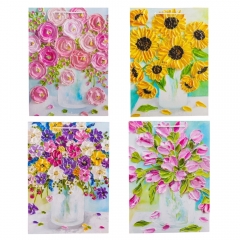 Подарунковий пакет "Квітковий етюд", 30*41,5 см * Рандомний вибір дизайну (9209-004)