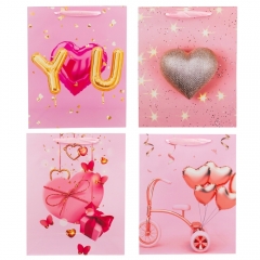 Подарунковий пакет "Мелодія кохання", 26*32 см * Рандомний вибір дизайну (9209-010)