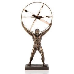 Статуетка "Атлант" 22 см (76696A4)