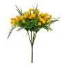 Искусственный букет (23 см) (025FL/yellow)