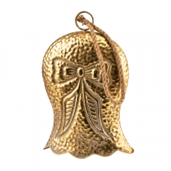 Металевий дзвіночок, золотий, 39 см (6033-003)