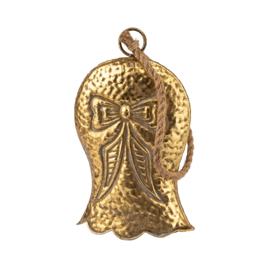 Металлический колокольчик, золотой, 31 см (6033-004)