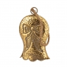 Металлический колокольчик, золотой, 31 см (6033-004)