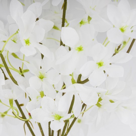 Декоративні штучні квіти, білі, 47 см (9270-001) Декоративні штучні квіти, білі, 47 см (9270-001)