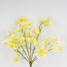 Декоративные искусственные цветы, желтые, 47 см (9270-002)