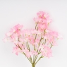 Декоративные искусственные цветы, розовые, 47 см (9270-003)