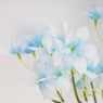 Декоративные искусственные цветы, голубые, 47 см (9270-004)