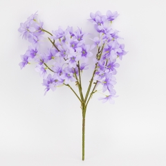 Декоративные искусственные цветы, сиреневые, 47 см (9270-005)