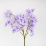 Декоративные искусственные цветы, сиреневые, 47 см (9270-005)