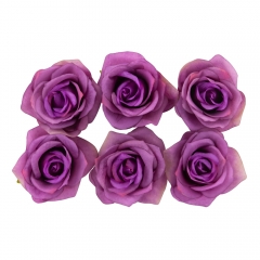 Головка троянди, бузкова, 8 см (8503-007/2)